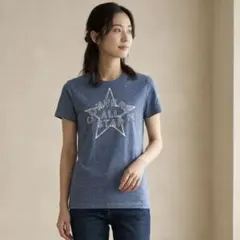 CONVERSE ALL STAR 半袖Tシャツ ブルーのサムネイル