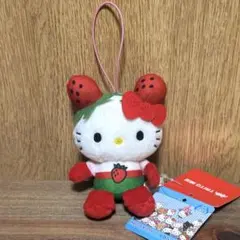 レア　ハローキティ　ぬいぐるみ　いちごマン 画像1 / 20＞可愛くて格好良い！サンリオのニューヒーロー「イチゴマン