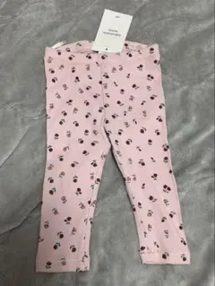 h&m レギンス　ズボン　ベビー服　ピンク　花柄