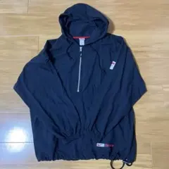 90s 銀タグ ハーフジップナイロンジャケット アノラック