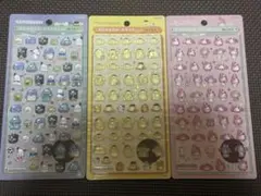 【正規品】ボンボンドロップシールミニ　サンリオ　３枚セット