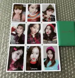 TWICE トレカ フォトカード 9枚セット Merry＆Happy