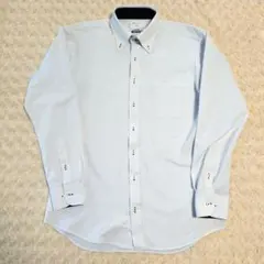 オリヒカ　ボタンダウン　Yシャツ　L（41-86） スーパーノンアイロン 長袖