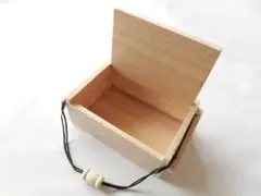 신제품 ◆ 접이식 ◆ 오동나무 푸드 박스 소형 9.5 x 15.5 x 6 cm ★ 청다람쥐 크랩