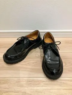 新品未使用 チロリアンレースアップシューズ27cm 黒ブラック UNIQLO:C