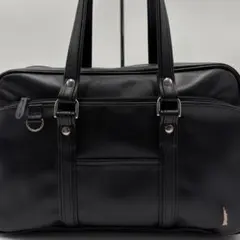 イーストボーイ 女神 ピンク スクバ ブラック 刺繍ロゴ A4 スクールバッグ