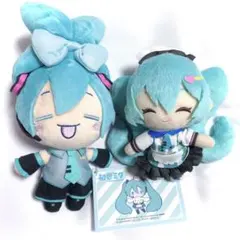 【新品】初音ミク ぬいぐるみ マスコット シナモン シナモロール 2点セット☆