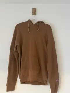 Champion テリーフリース パーカー M ブラウン
