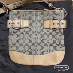 Y2K・オールドコーチ 】COACH シグネチャー ワンショルダーバッグ