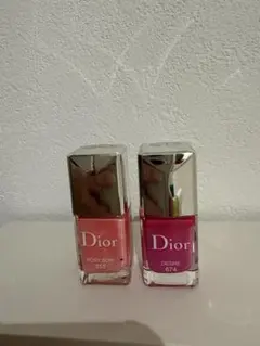 Dior ネイルカラー ロージーボウ355 デザイア674