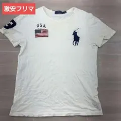 ◇ Polo Ralph Lauren ホワイト クルーネックTシャツ コットン