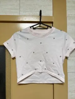 エピヌ épine label bijou cropped tee pinkのサムネイル