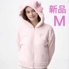 GU マシュマロフィールフルジップパーカ　ハローキティ Ｍ　②