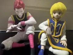 すわらせ隊りある2　HUNTER×HUNTER クラピカ ヒソカ2体セット