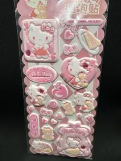 【公式・正規品】　サンリオ　キティ　マシュマロ　シール　ボンボンドロップシール