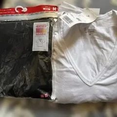 値下げ不可　UNIQLO HEATTECH ブラック ホワイト　半袖　2枚