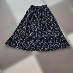 ローリーズファーム　花柄フレアスカート