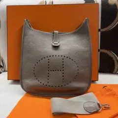HERMES エブリン3PMフェルト レザー - メルカリ