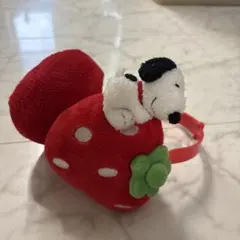 スヌーピー イヤーマフ ぬいぐるみ素材