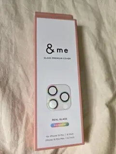 iPhone 15 Pro/Pro Max &me カメラレンズカバー 　031
