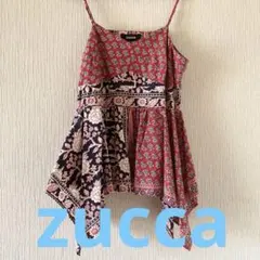 zucca キャミソール ペイズリー柄　バンダナプリント　Mサイズのサムネイル