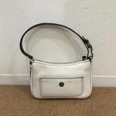 コーチ アクセサリーポーチ バッグ ハンドバッグ ショルダーバッグ 白