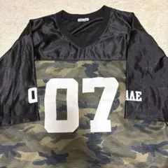迷彩ゲームTシャツ