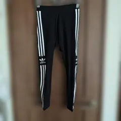 adidas ブラックスパッツ スリー ストライプ 黒 サイズ 165