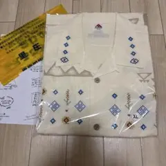 藤井風さん Fuji Rock26 刺繍オープンカラーシャツ Mサイズ - メルカリ