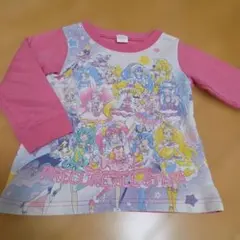 プリキュアオールスターズ 長袖パジャマ 上のみ 100cm