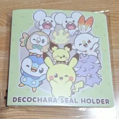 ポケモンパン　ポケピース　2025年　冬　シールホルダー デコキャラシール付き