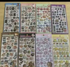 ボンボンドロップシール　新作　和柄　第二弾　8枚コンプリートセット正規品