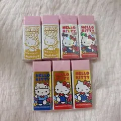 サンリオ ハローキティ 消しゴム 7個セット 平成レトロ - メルカリ