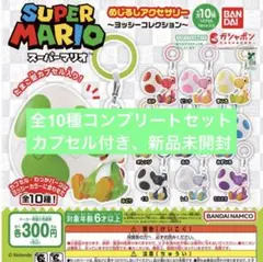 ヨッシー めじるしアクセサリー　全10種類コンプリートセット　ガチャ