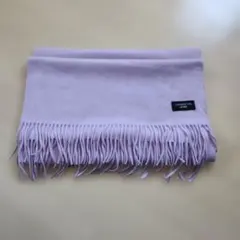 cosmo カシミヤ100% マフラー パープル