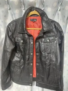 レザーコート ダブル