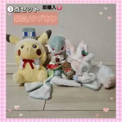 【早い者勝ち】ポケモン クリスマス ぬいぐるみ 完売品あり 3点セット