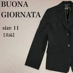BUONA GIORNATA カシミヤ混 ウールテーラードジャケット 11 美品のサムネイル