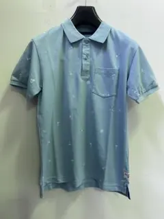 BILLABONG/ビラボン ポロシャツ ライトブルー メンズMのサムネイル