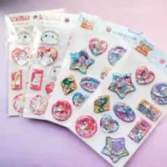 トイストーリー ベイマックス ウォーターシール ディズニー セリア ピクサー