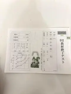 ⭐︎ 公文　国語BⅡ 教材終了テスト　使用済み⭐︎