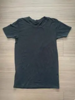 ストレッチ半袖インナー クルーネックTシャツ 黒 160