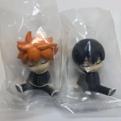 ハイキュー　肩ズンフィギュア　制服　烏野　日向・影山セット