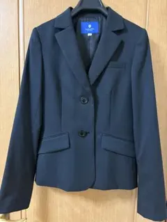 美品　ブルーレーベルクレストブリッジ ジャケット38&スカート36サイズ　濃紺