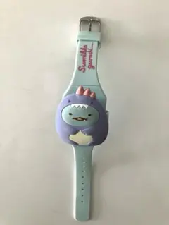 【匿名発送！即購入可！】ガチャ　すみっコぐらし　とかげ　デジタル腕時計