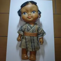 70s 未開封 子連れ狼 大五郎 ソフビ フィギュア 双葉社 当時物 吸盤