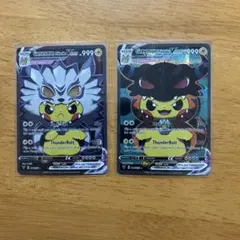 ポンチョを着たピカチュウ ガルルモン　グレイモン　海外版