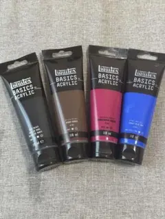 Liquitex Basics Acrylic 4本セット 118ml