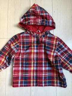 baby GAP チェック ウインドブレーカー　80 保育園