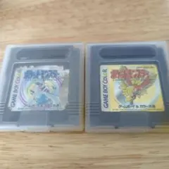 ポケットモンスター金 & 銀 2本セット